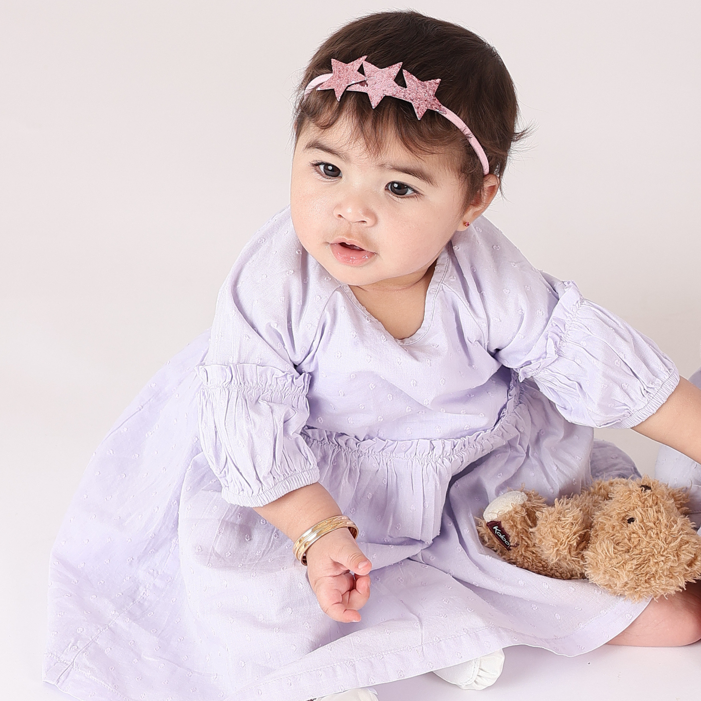 3 Stars Headband - Pink