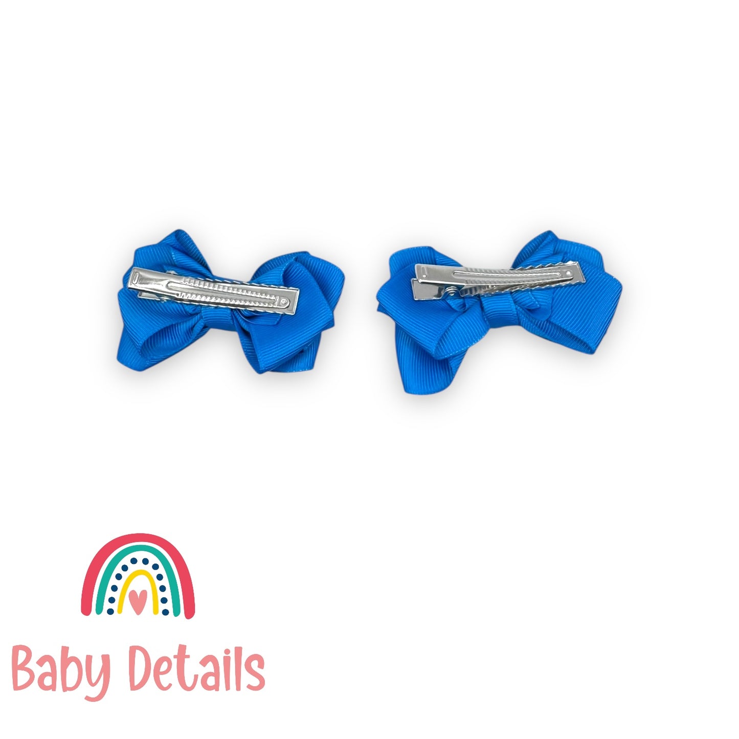 Set of 2 Layers Hair Clip - Blue