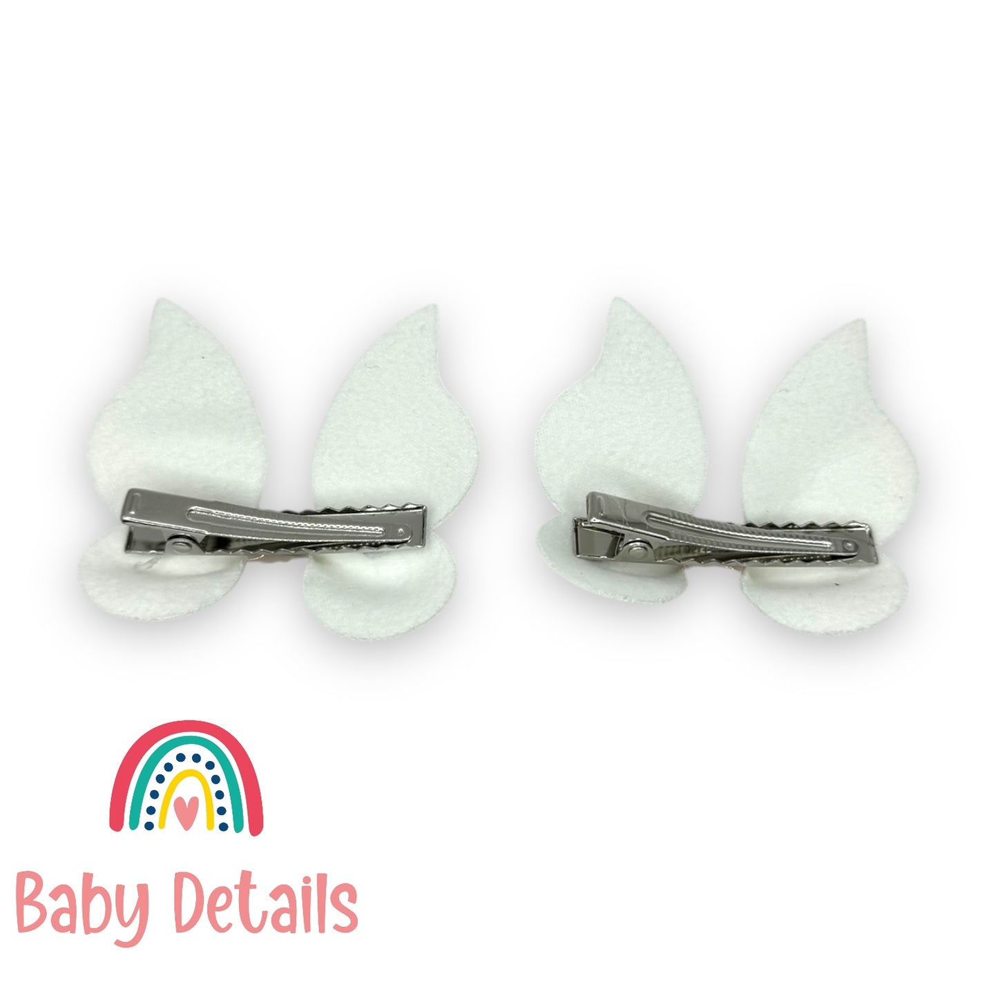 مشابك الفراشة الجلدية - بيج غامق