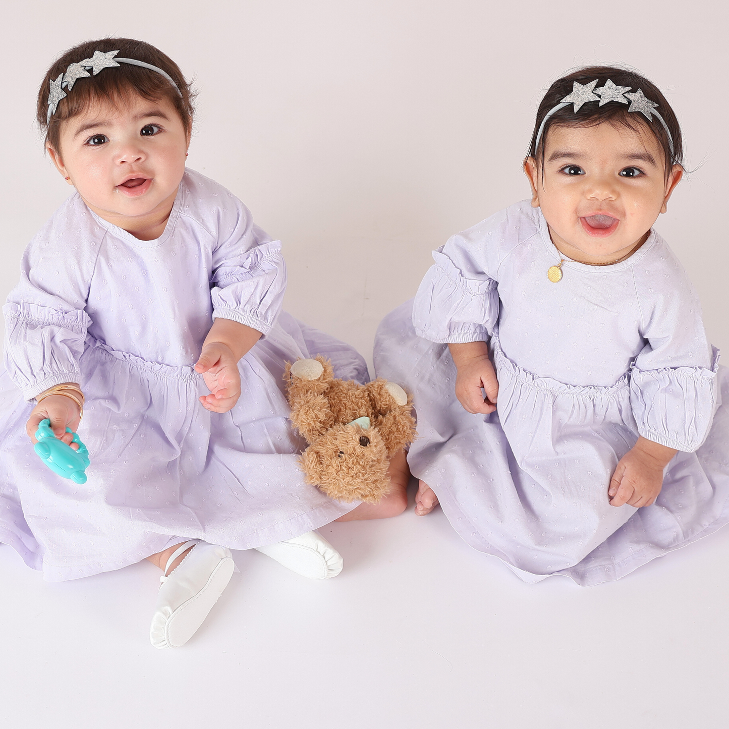 3 Stars Headband - Silver