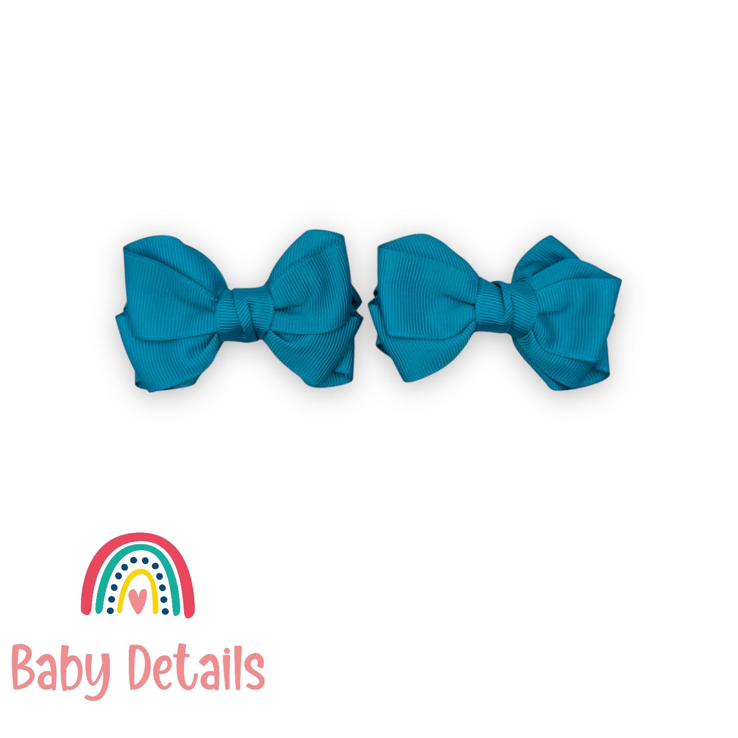 Set of 2 Layers Hair Clip - Pacific Blue
