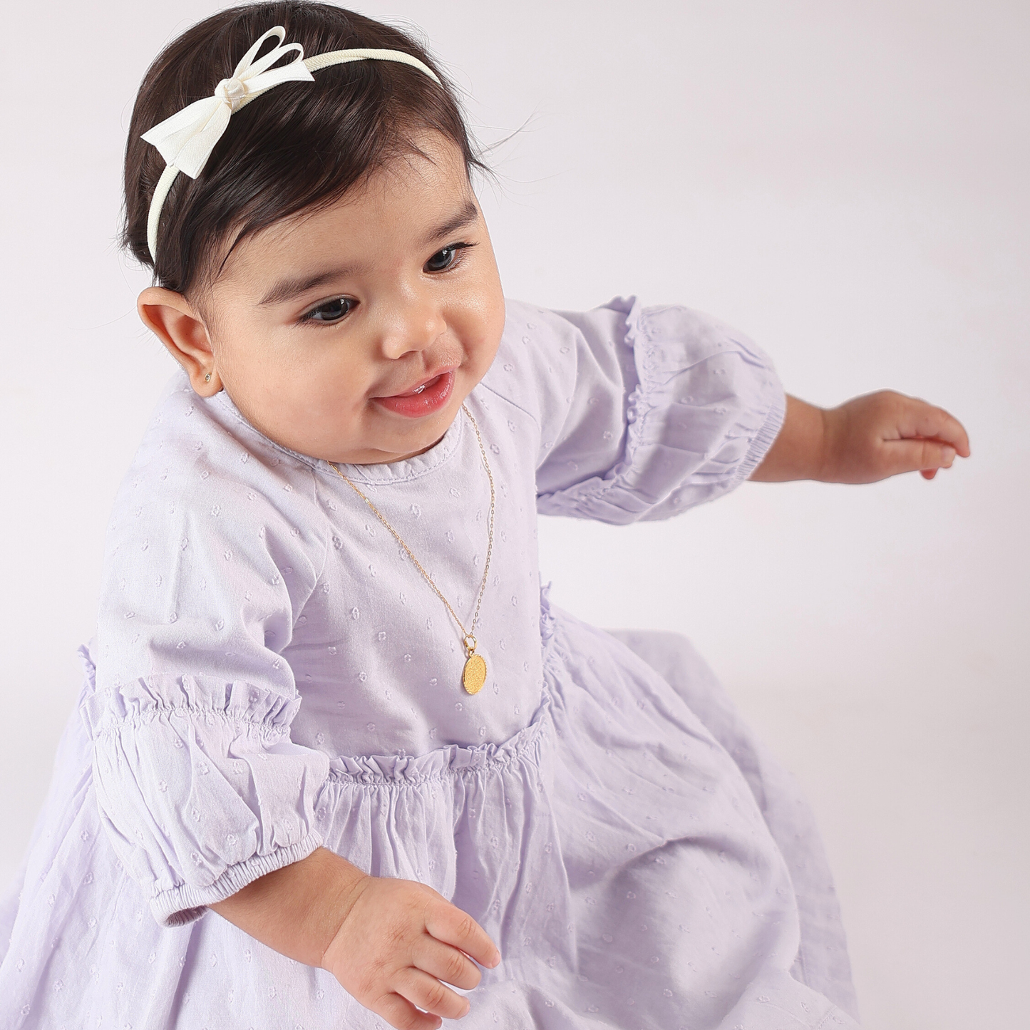 Big Bow Headband - OffWhite