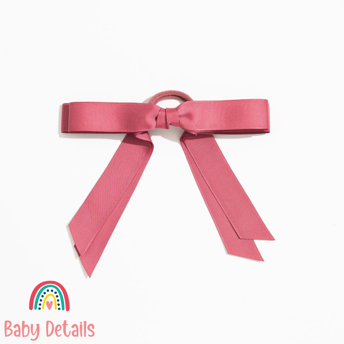 Signature Hair Tie - Cranberry Pink