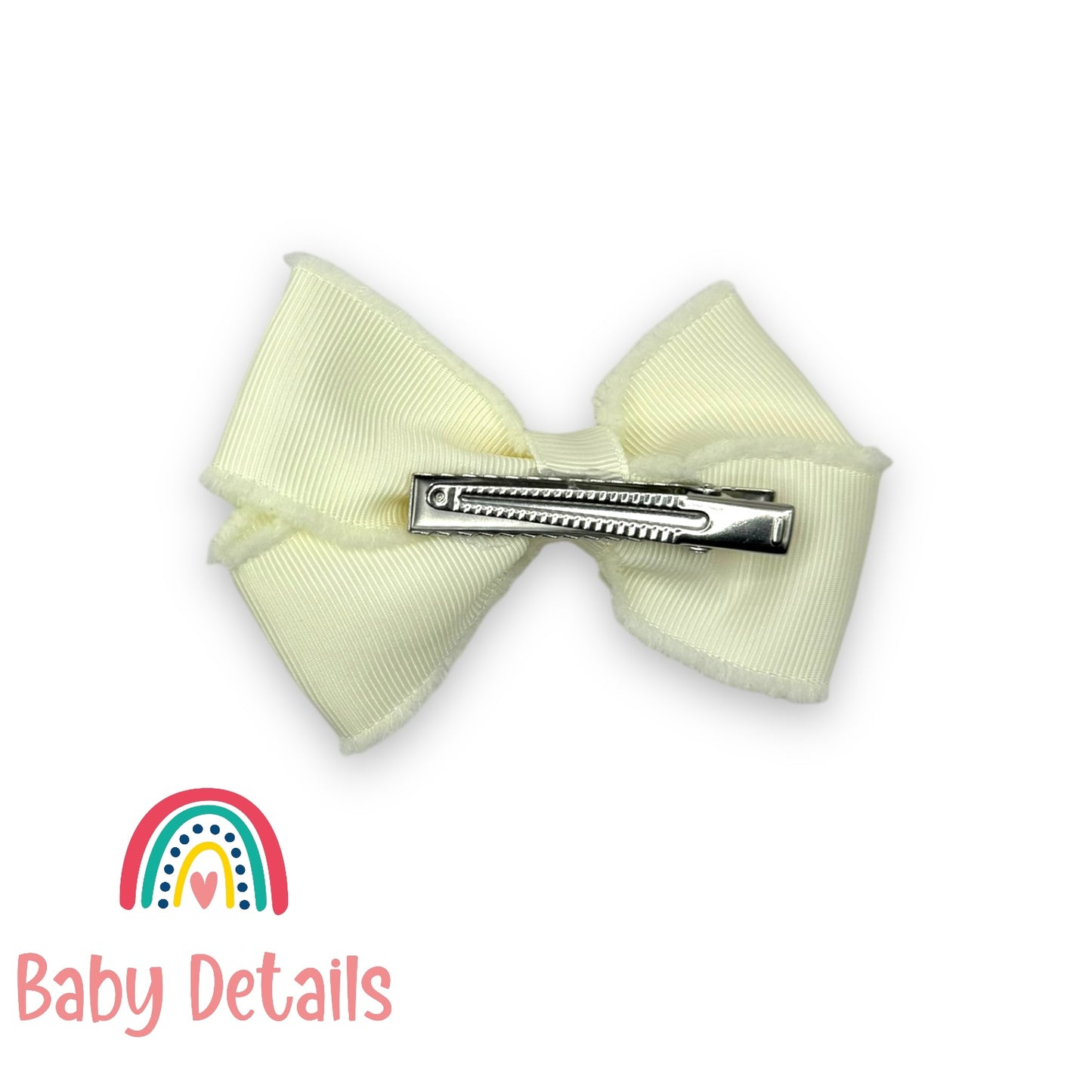 Timeless Bow Hair Clip - Ivory