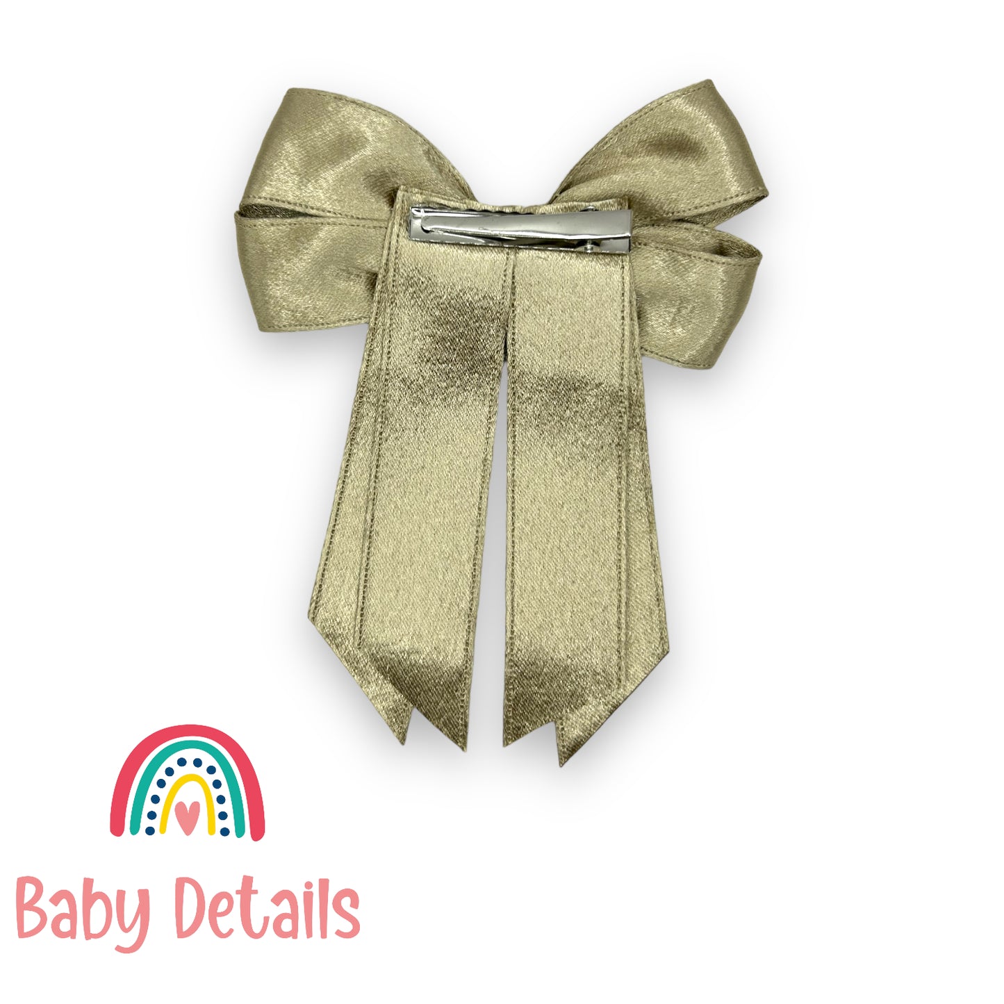 Long Double Bow - Gold