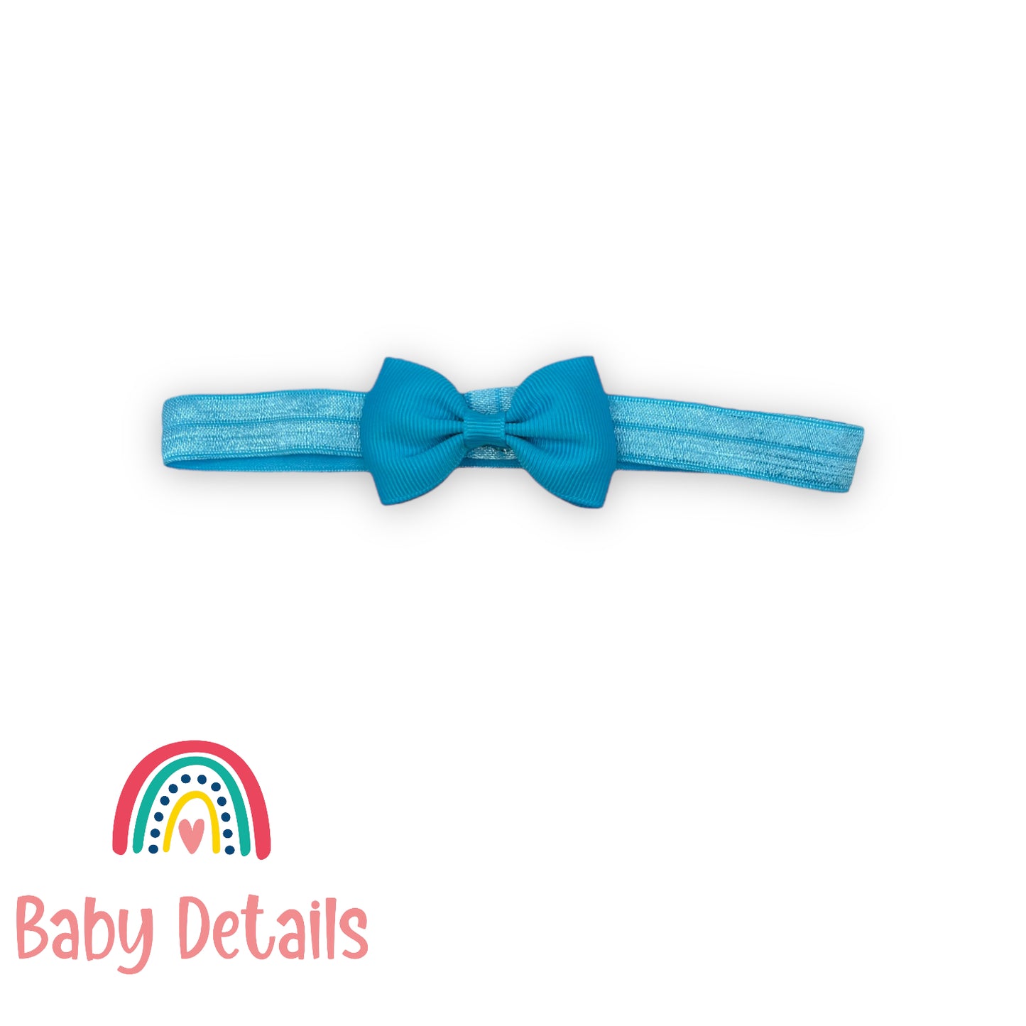 Blue1 Basic Bow Headband