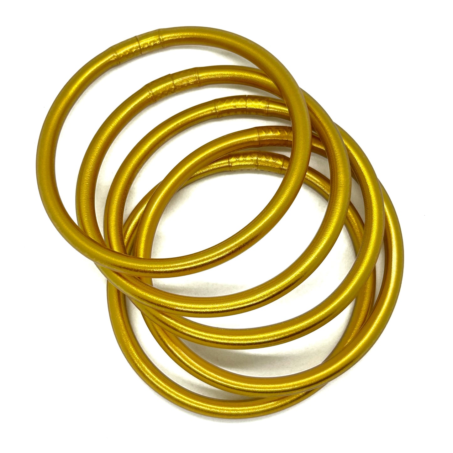 Gold Silicon Bracelets