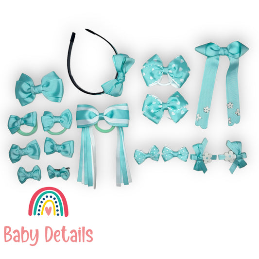 Set 4 - Aqua Green