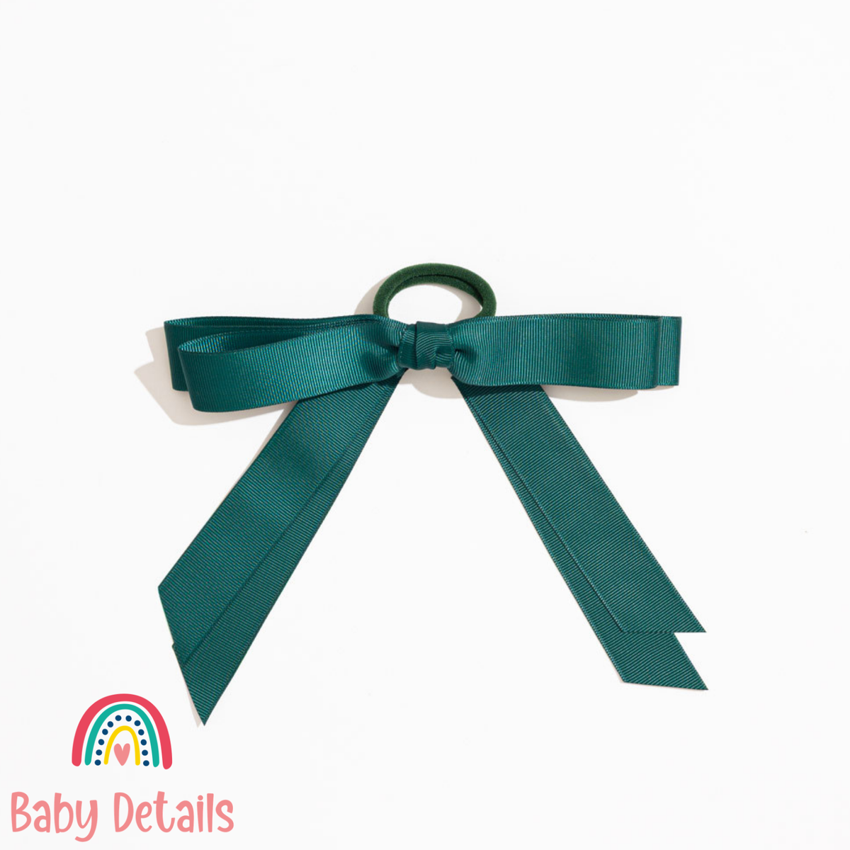 Signature Hair Tie - Deep Green