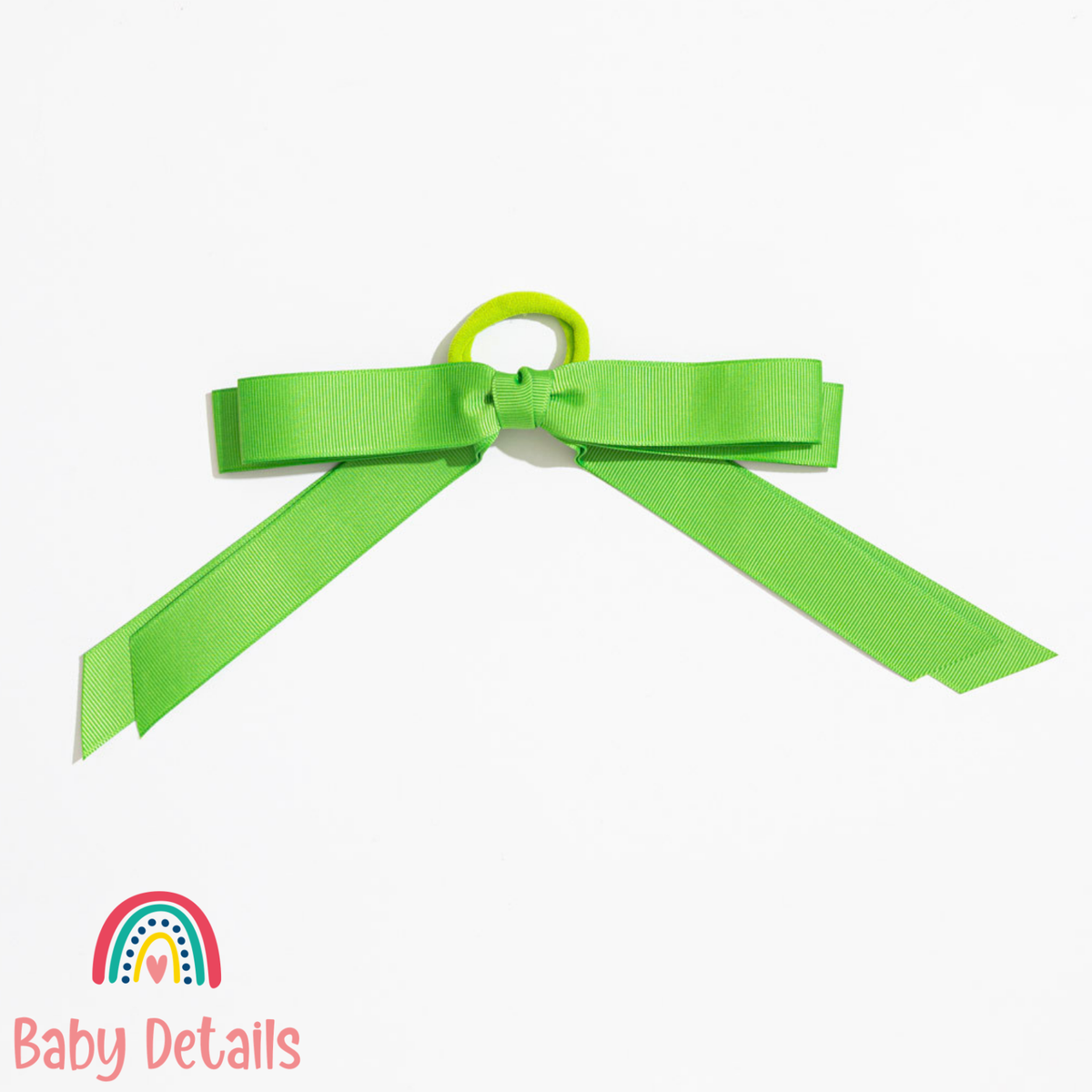 Signature Hair Tie - Leaf Green