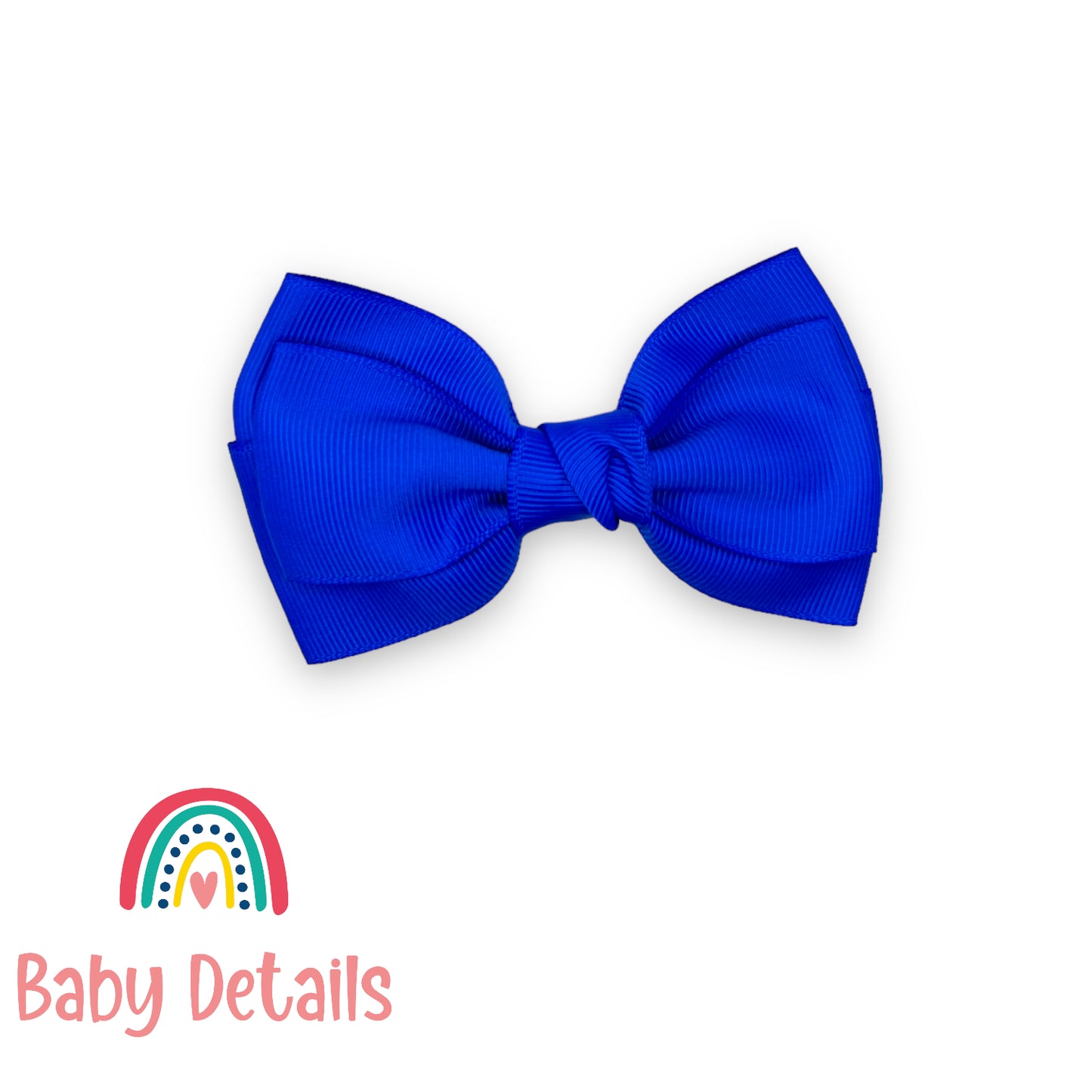 Big Classic Bow hair clip - Royal Blue