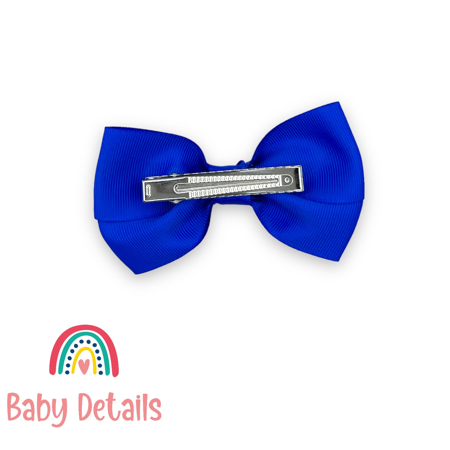 Big Classic Bow hair clip - Royal Blue