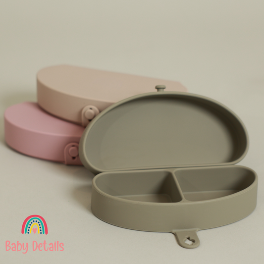 Foldable Silicone Plate with Dividers