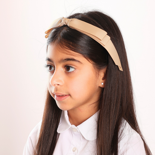 Signature Headband - Beige