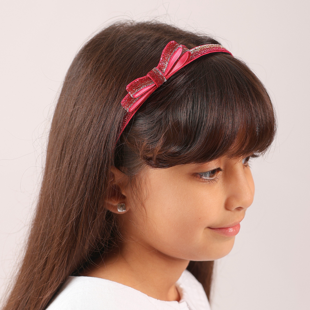 تاج الشريطة اللامعة - درجات الذهبي والفضي والوردي