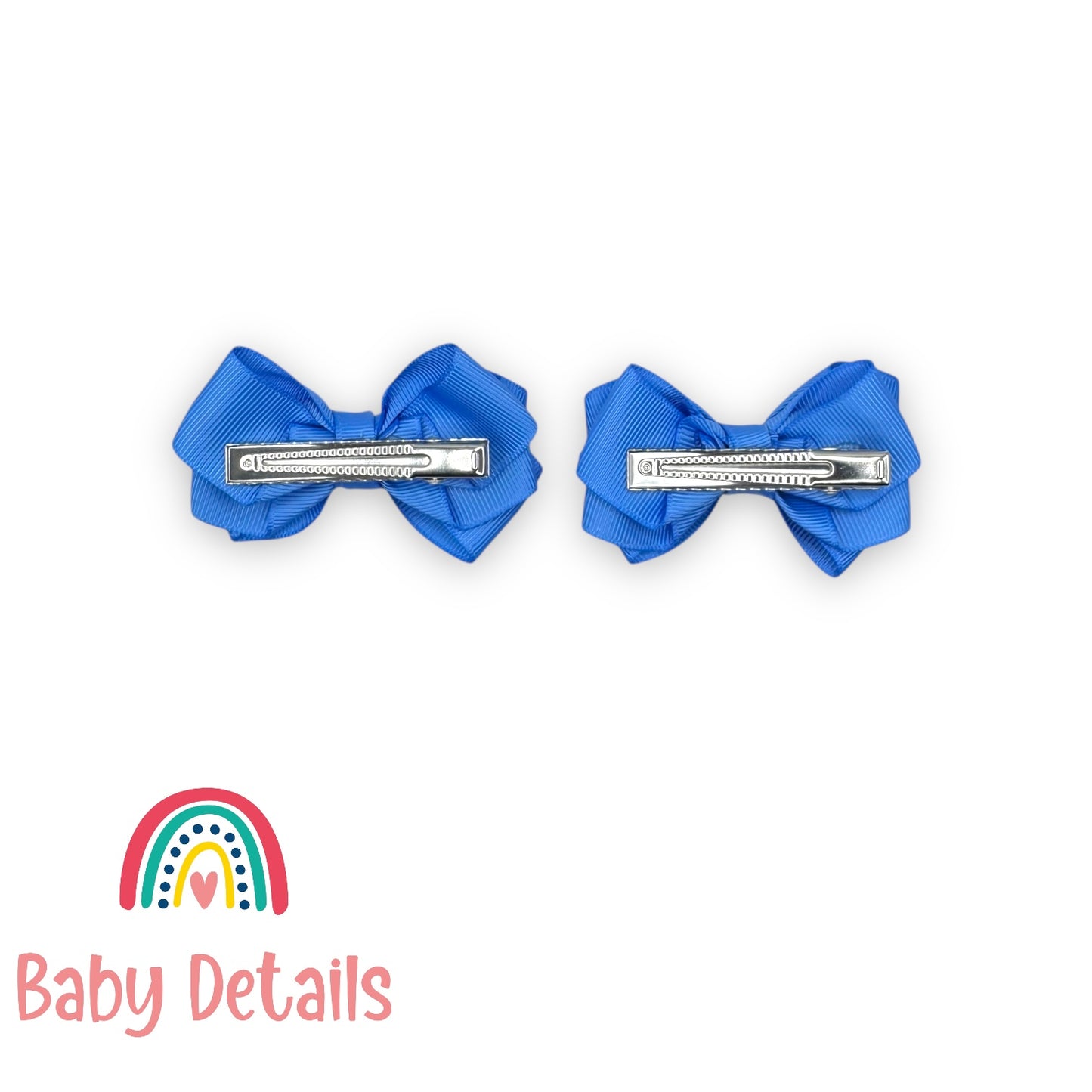 Set of 2 Layers Hair Clip - Sky Blue