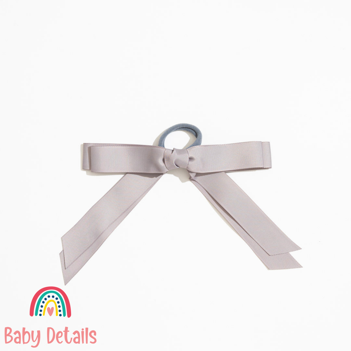 Signature Hair Tie - Light Grey