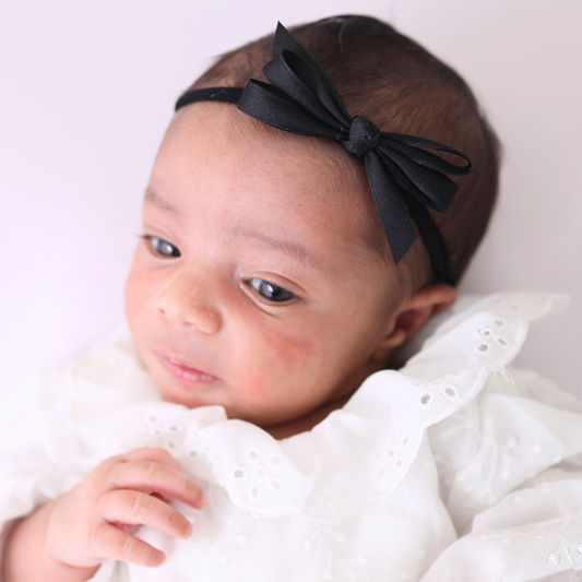 Big Bow Headband - Black