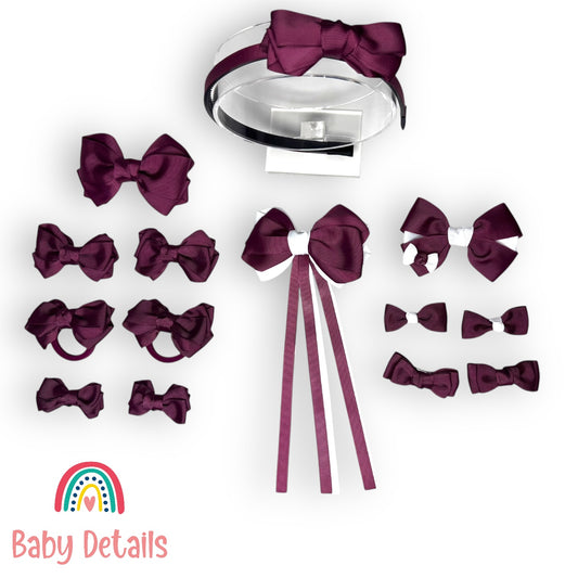 Set 2 - Burgundy