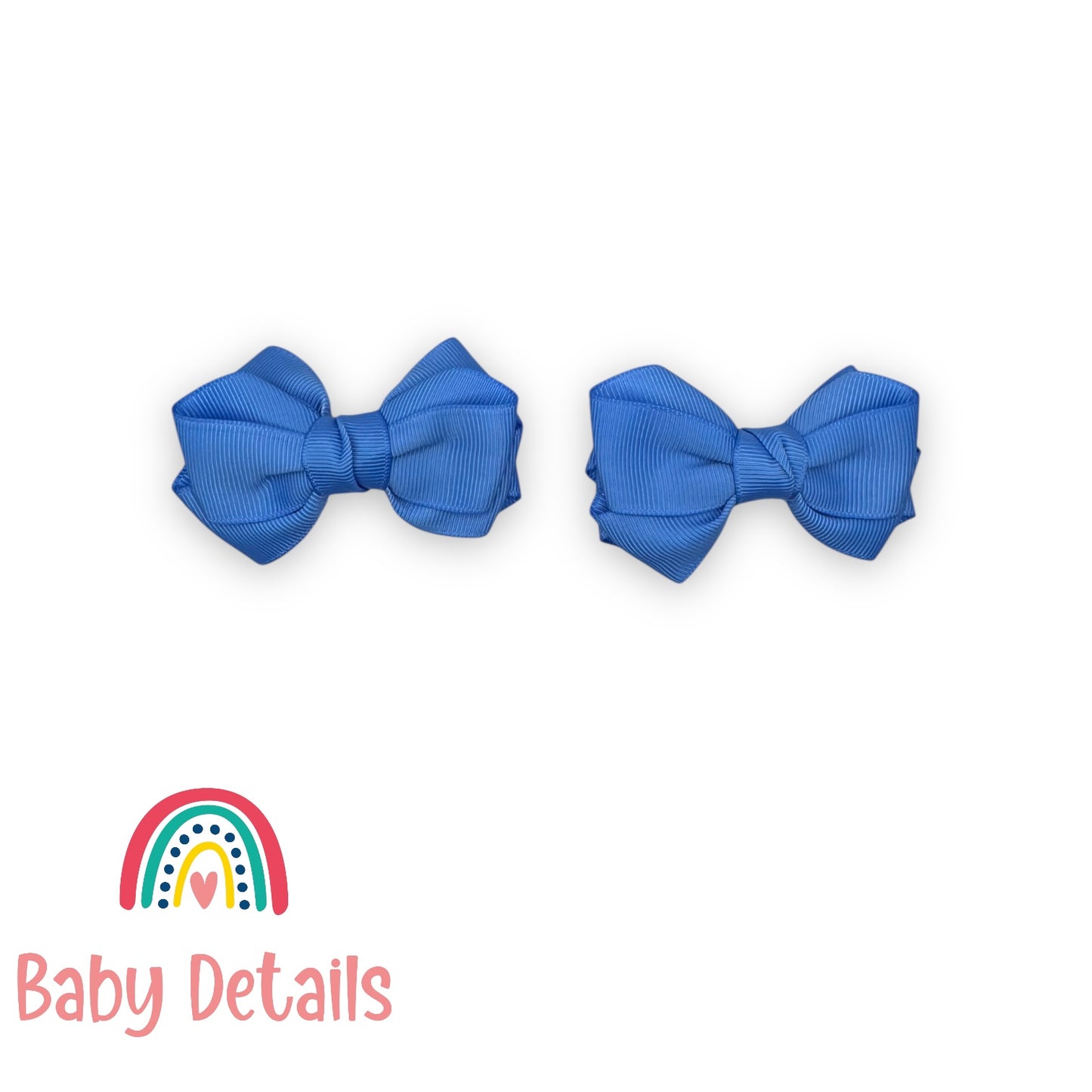Set of 2 Layers Hair Clip - Sky Blue