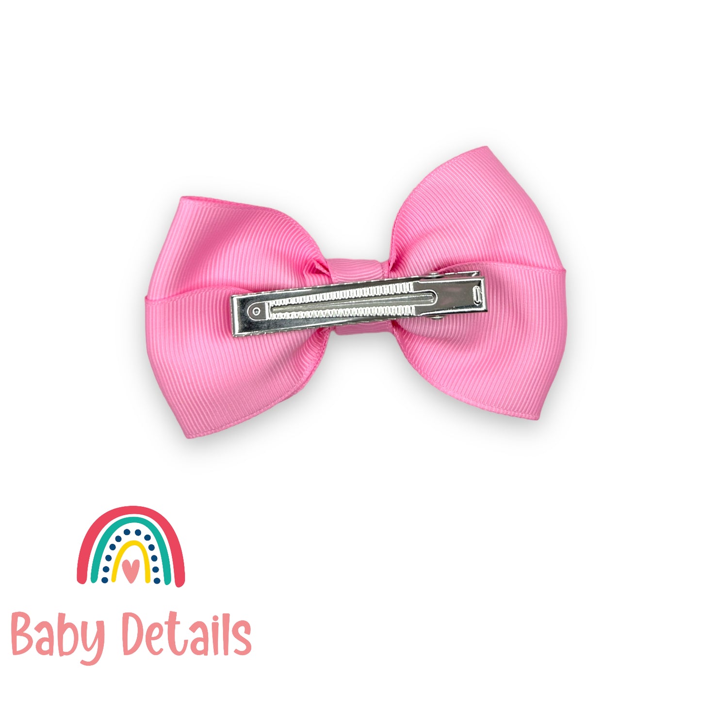 Big Classic Bow hair clip - Light Pink