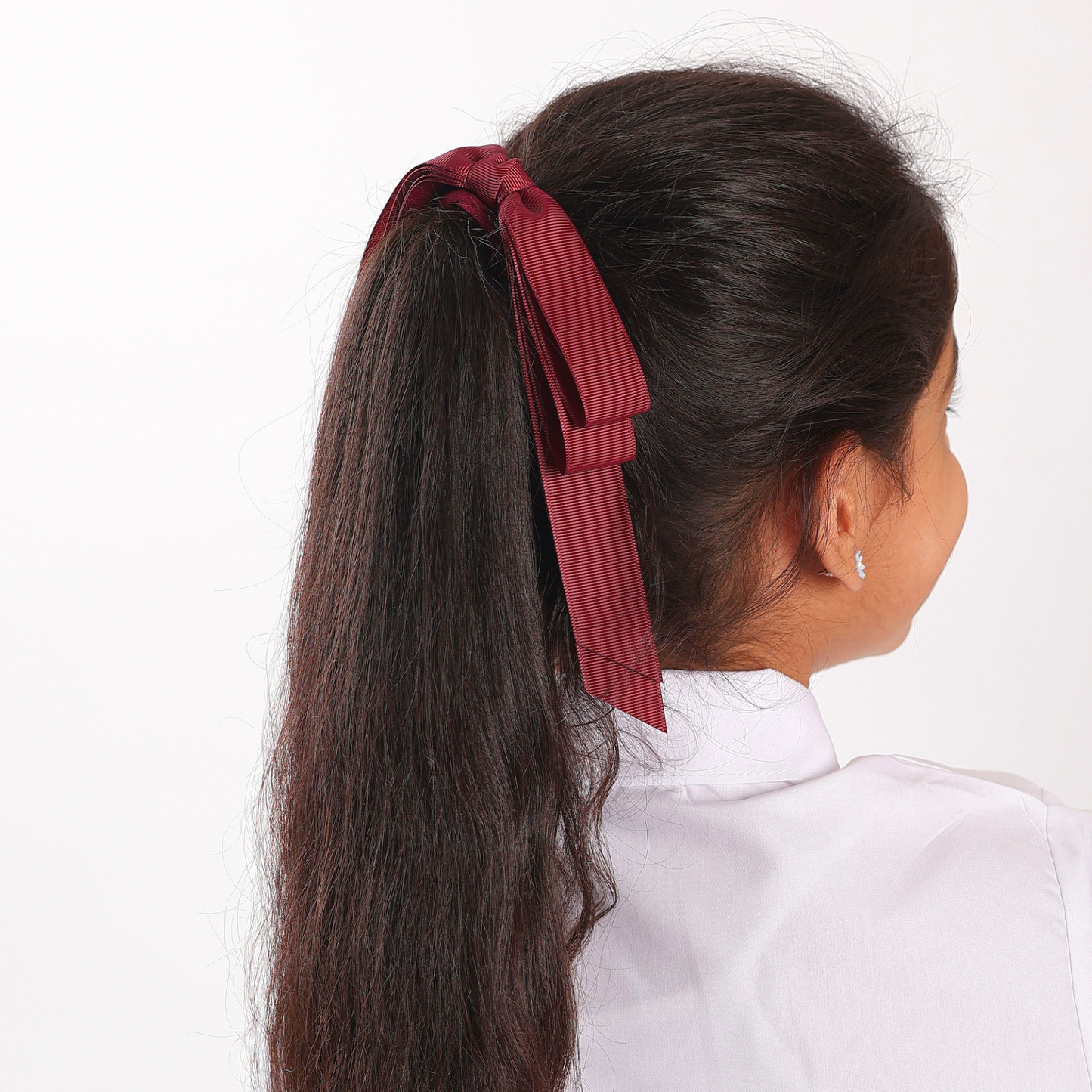 Signature Hair Tie - Burgundy
