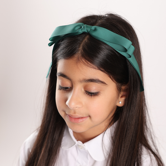 Signature Headband - Dark Green