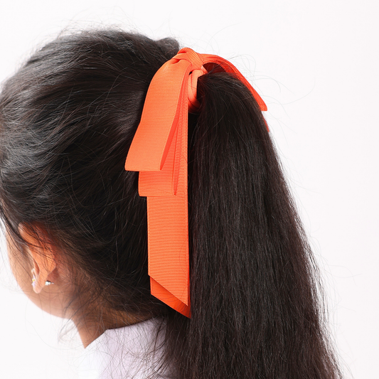 Signature Hair Tie - Orange