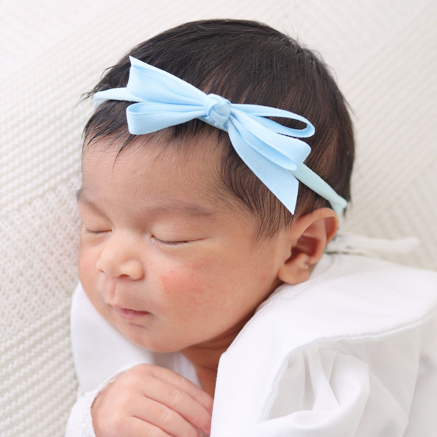 Big Bow Headband - Blue