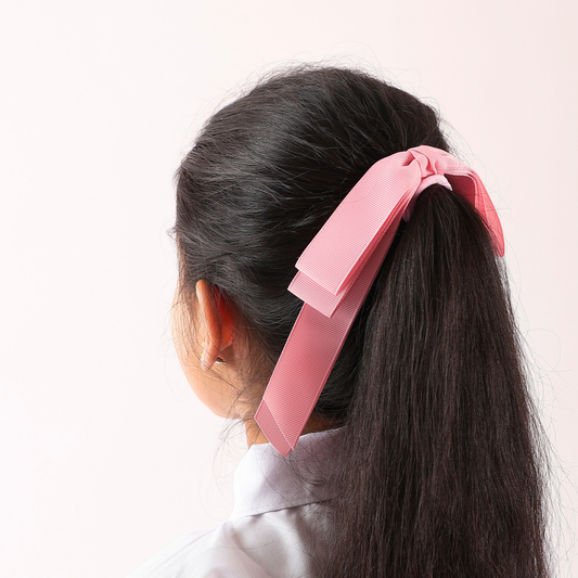 Signature Hair Tie - Rose Pink