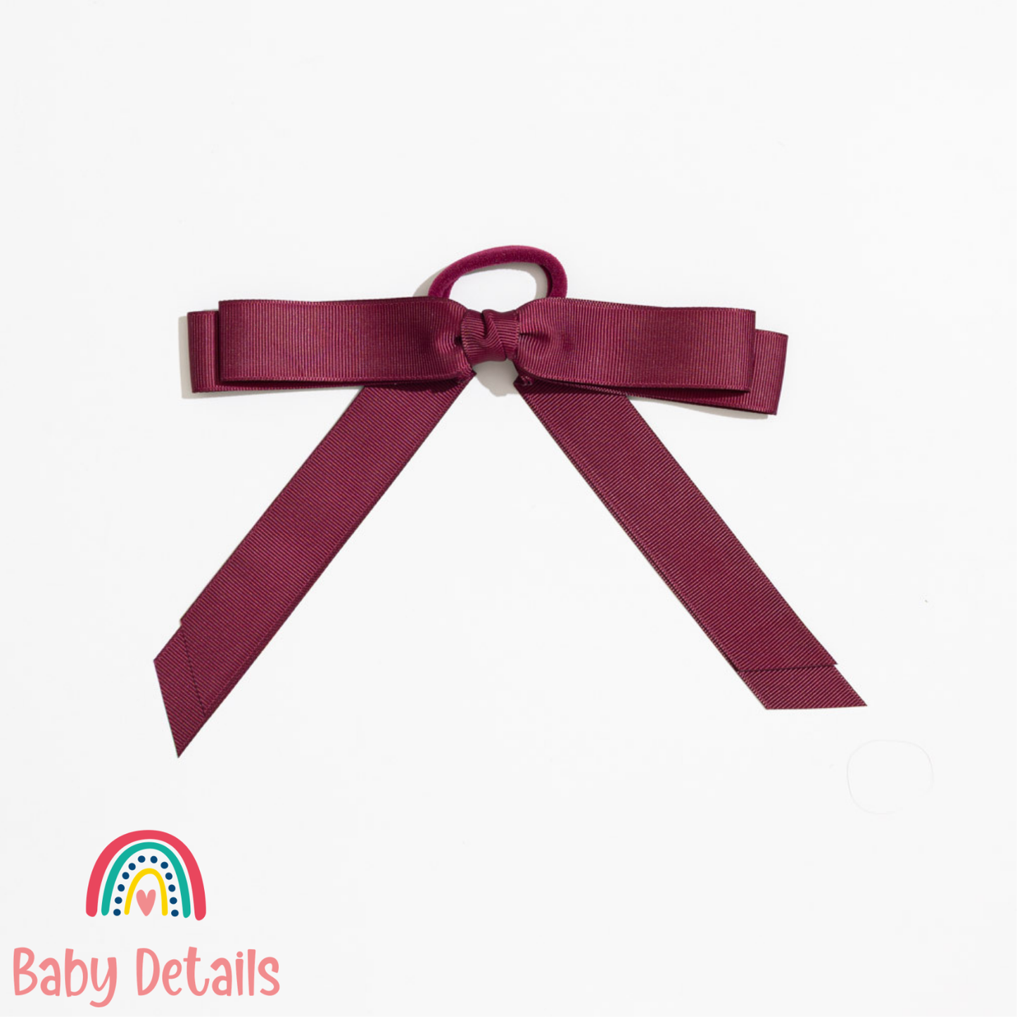 Signature Hair Tie - Burgundy