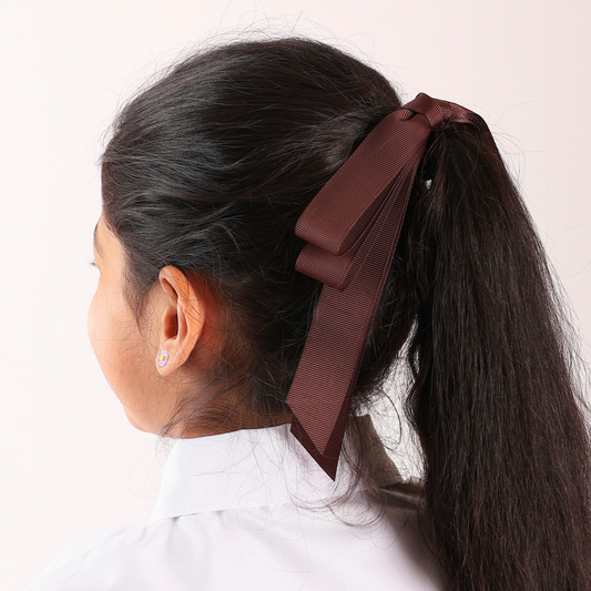 Signature Hair Tie - Brown