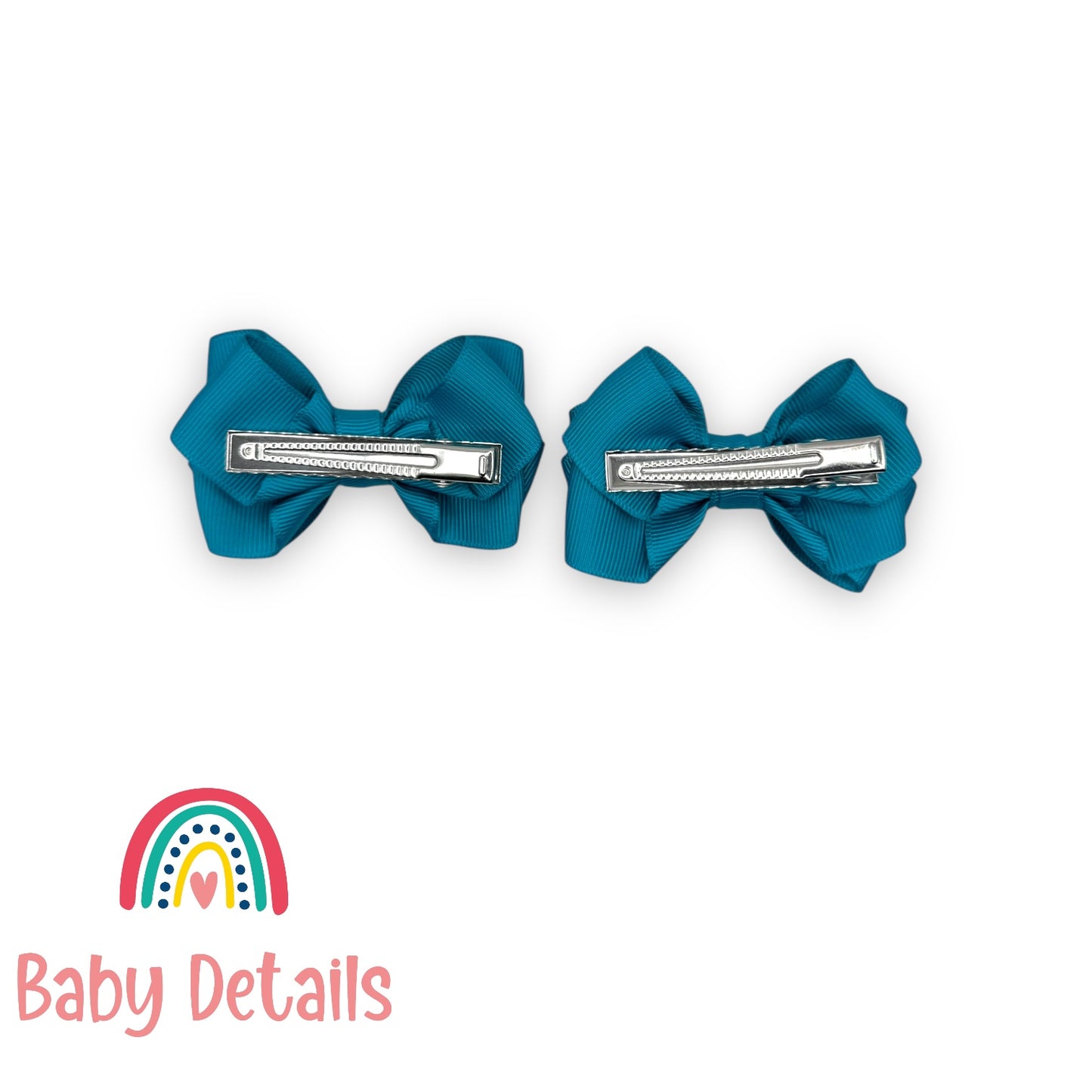 Set of 2 Layers Hair Clip - Pacific Blue