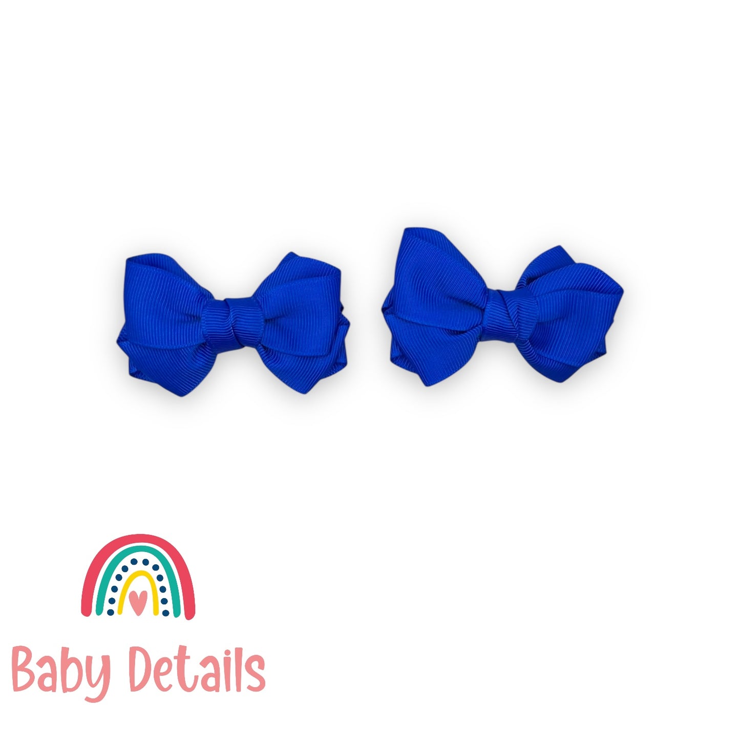 Set of 2 Layers Hair Clip - Royal Blue