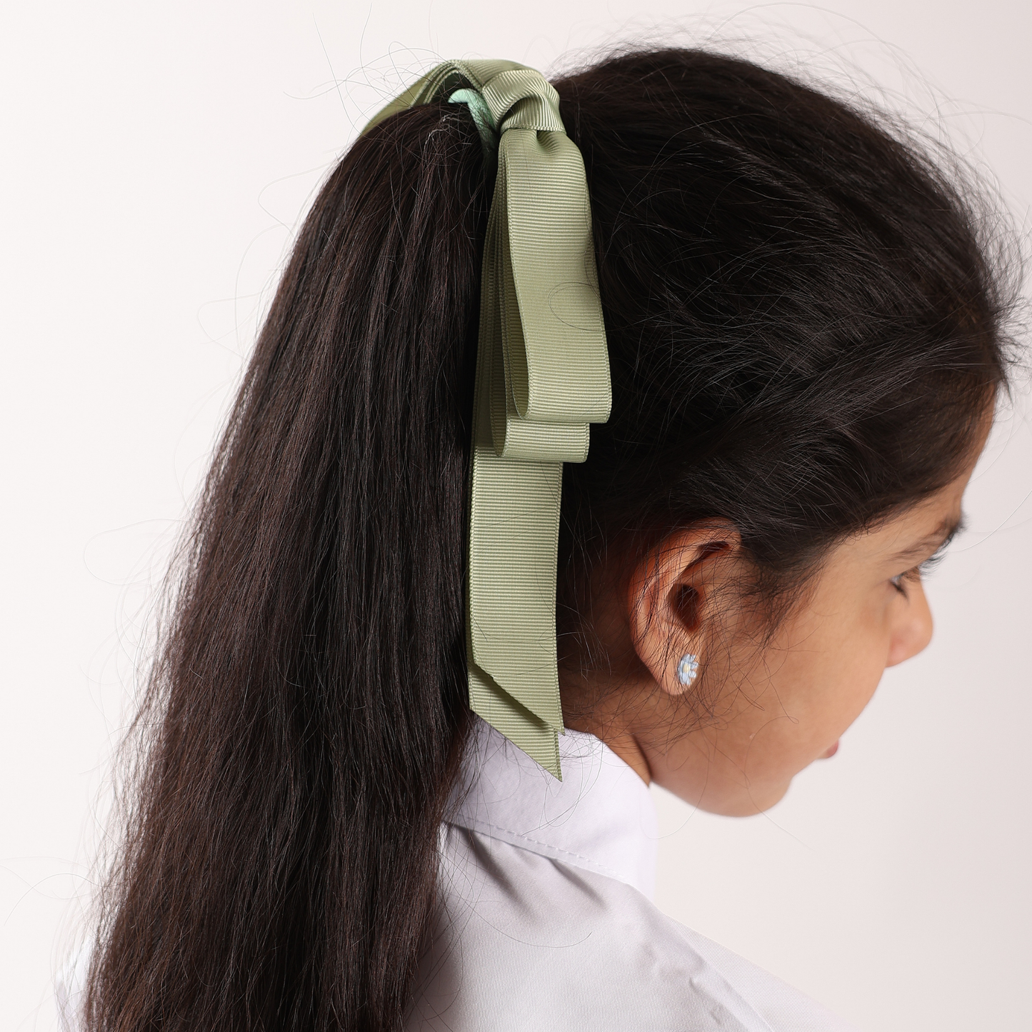 Signature Hair Tie - Dusty Green
