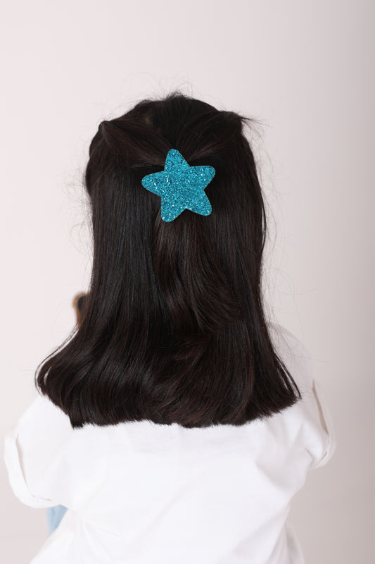 Shining Star Clip - Blue