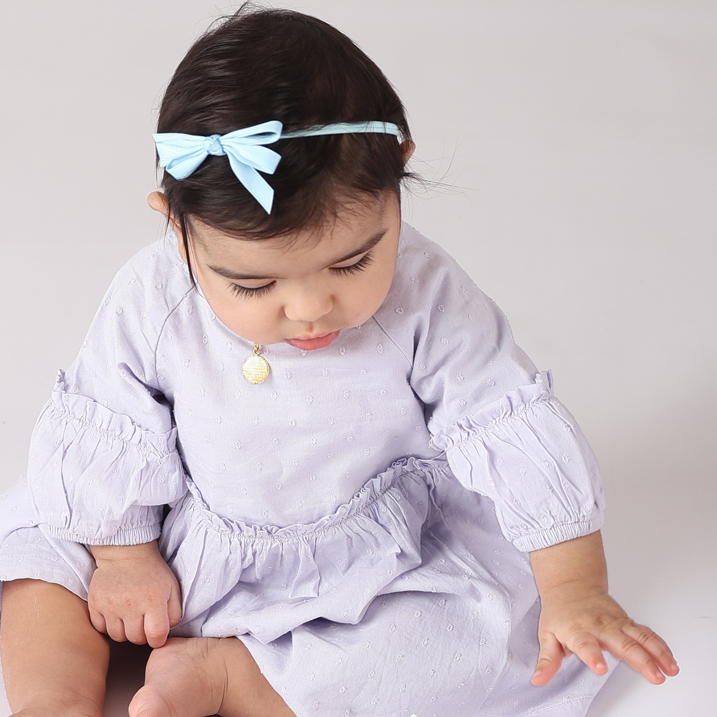 Big Bow Headband - Blue