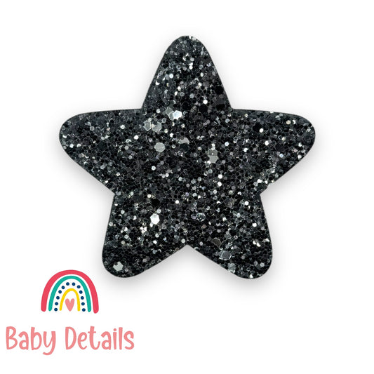 Shining Star Clip - Black & Silver