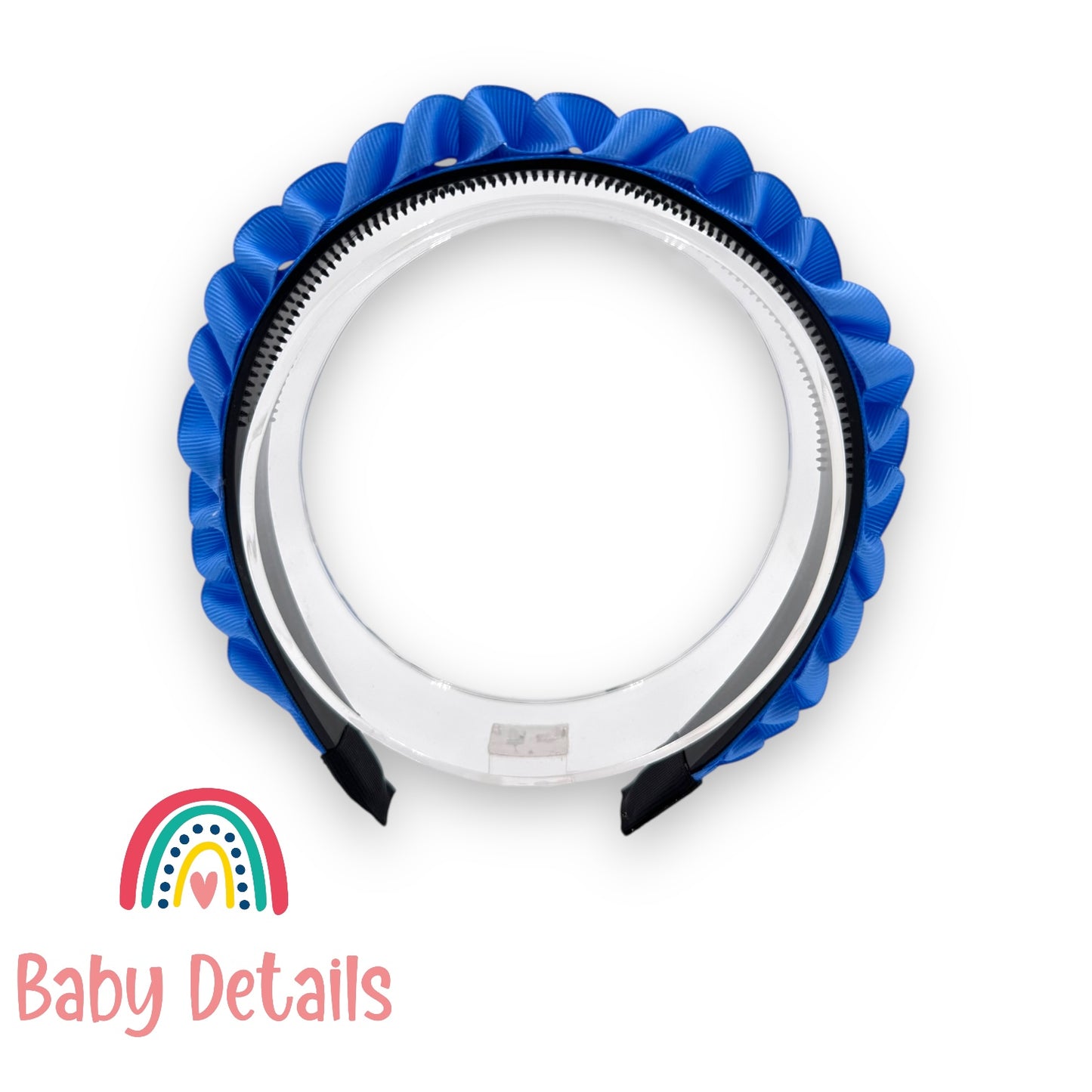 Big Braided Headband - Sky Blue