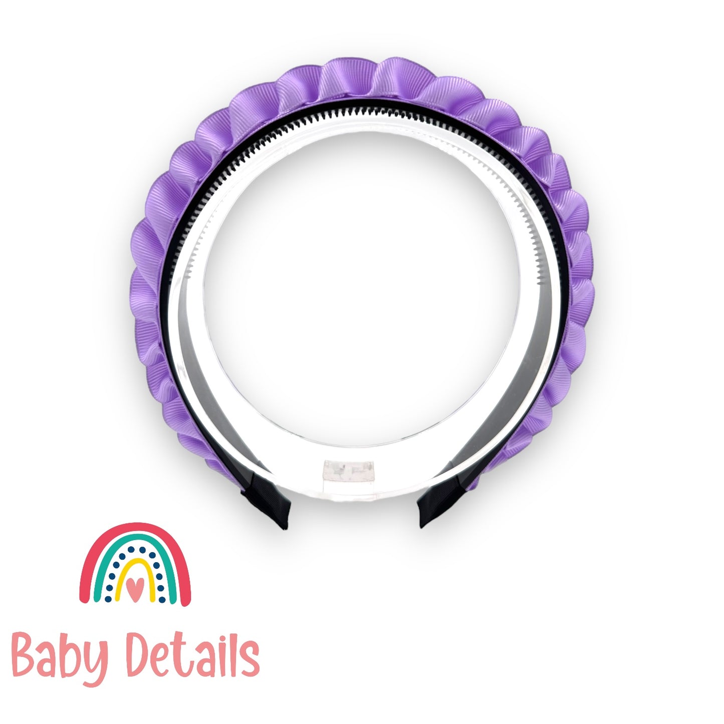 Big Braided Headband - Purple