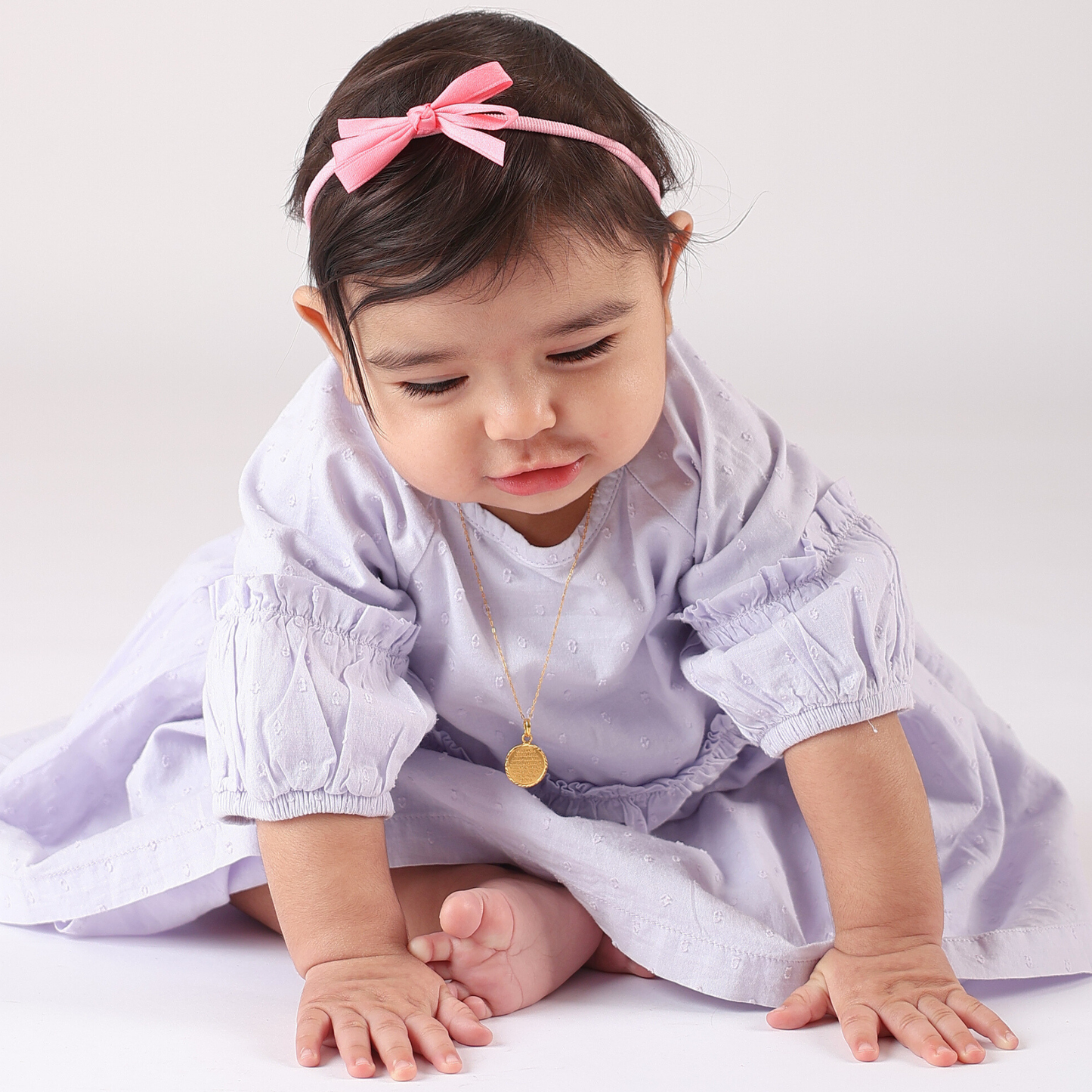 Big Bow Headband - Dark Pink