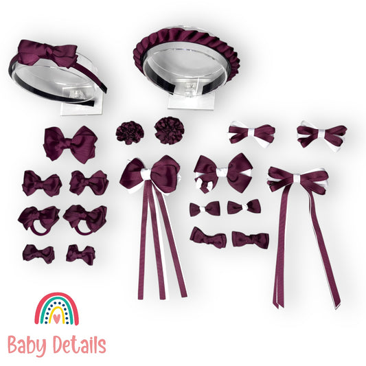 Set 3 - Burgundy