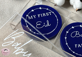 First Moment Milestones Discs with an acrylic box